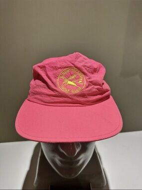 Bow Island Golf Club Pink Visor Cap